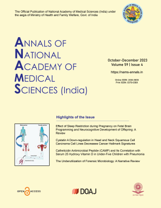 Annals of National Academy of Medical Sciences